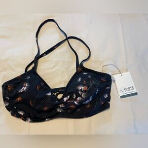 NWT Carve Designs Camaro Top in Feather Floral